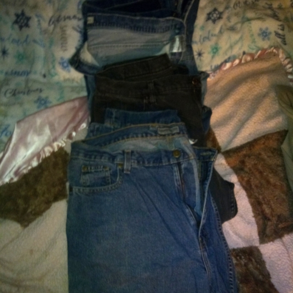 5 pack Variety Women's size 18m Jeans Riders relaxed